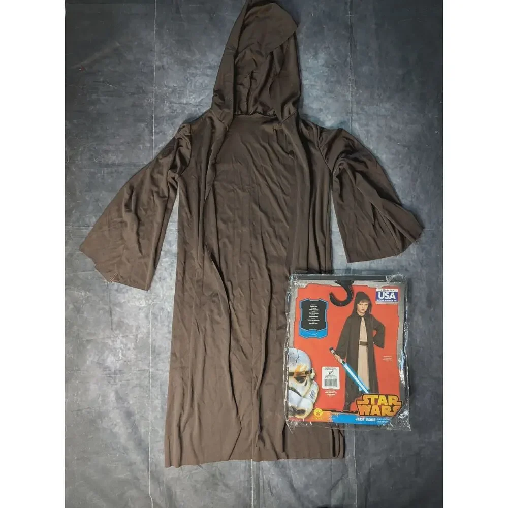 Disney Star Wars Jedi Robe Halloween Costume Cosplay Rubie's Kids S 4-6 - Picture 8 of 8